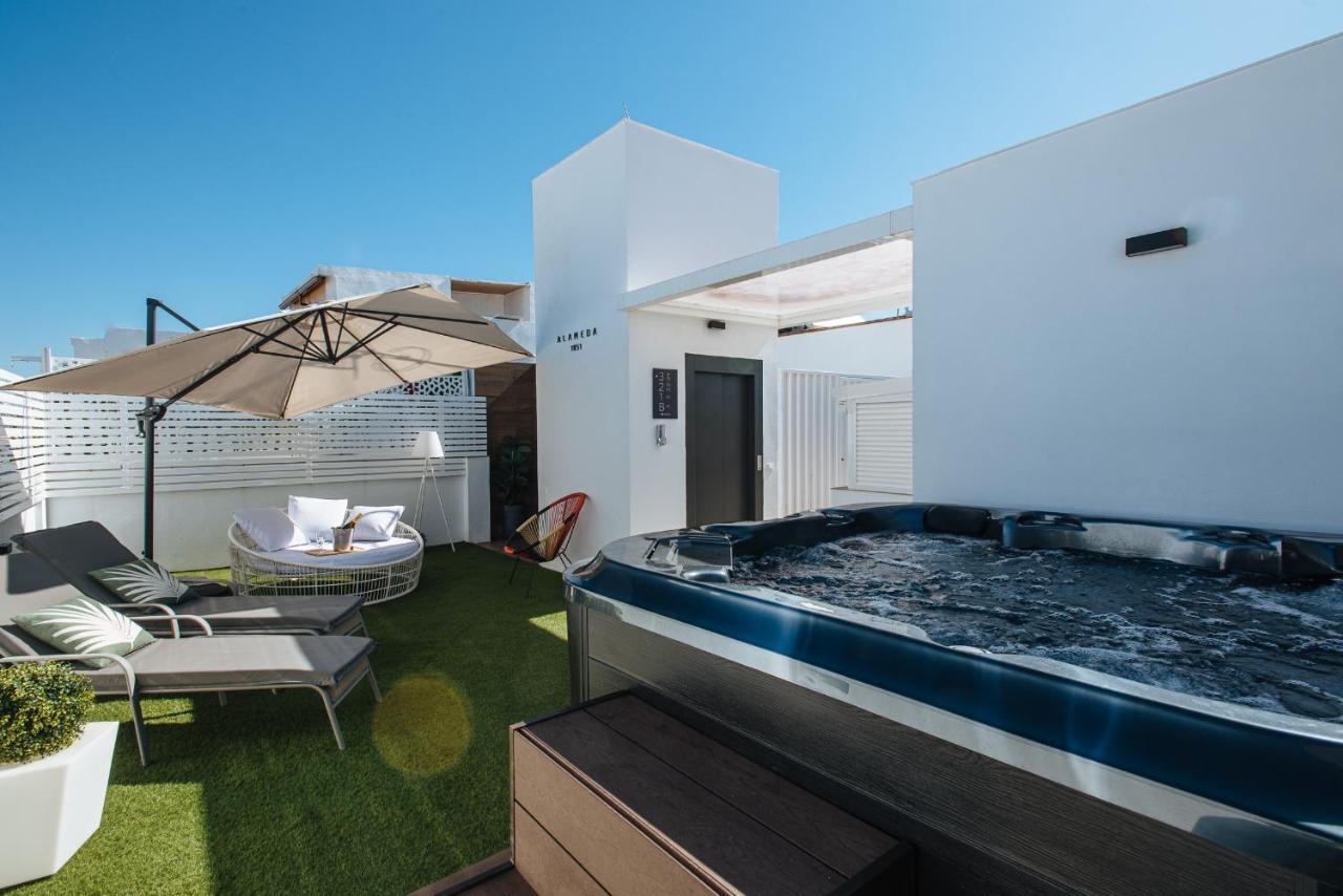 Magno Apartments Alameda 1851 Penthouse - Private Terrace And Jacuzzi Sevilla Buitenkant foto